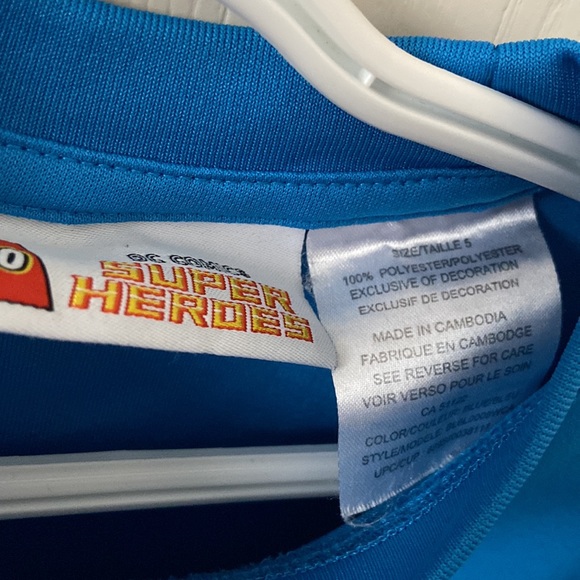 Lego DC Batman Long Sleeved Blue & Navy Tee - Picture 7 of 8